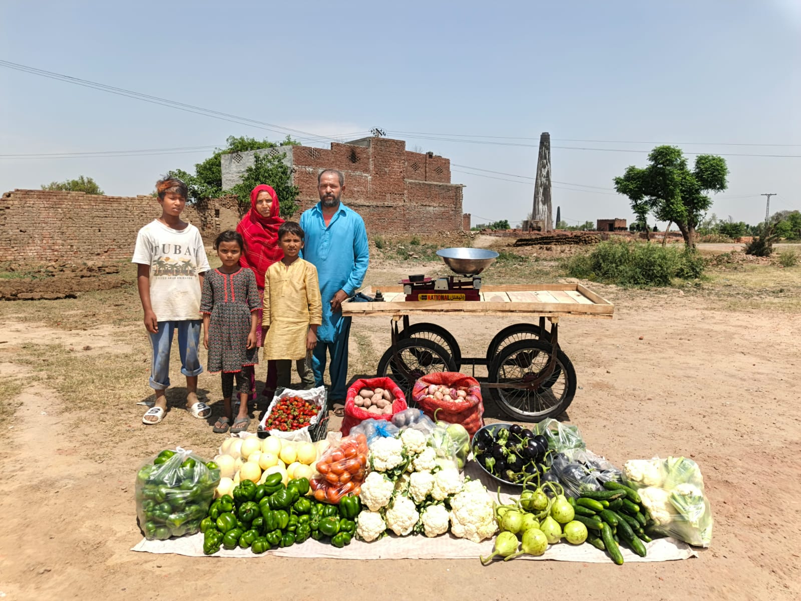 Free families from the chains of debt slavery in brick kilns